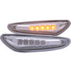 ANZO Corner Lights LED Side Markers Clear for 1992-1998 BMW 3 Series E36