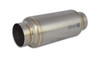 Vibrant Titanium  Resonator, 4.00" Inlet/Outlet x 16.00" Long