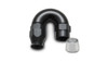 Vibrant  180 Degree High Flow Hose End Fitting for PTFE Lined Hose, -10AN