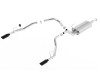 Borla Touring Exhaust w/ Black Chrome Tips for 09-19 Ram 1500 5.7L