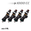 BLOX Racing Eco-Fi Street Injectors 1000cc w/1/2" Adapter Honda for B/D/H Series