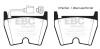 EBC Yellowstuff Front Brake Pads for 17-18 Audi RS3