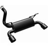 MagnaFlow Street Axle-Back Exhaust w/ Black Tip for 18+ Jeep Wrangler 3.6L