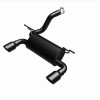 MagnaFlow Street Axle-Back Exhaust w/ Black Tip for 18+ Jeep Wrangler 3.6L
