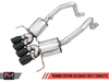 AWE Tuning Touring Edition Axle-Back Exhaust w/Black Tips for 17+ C7 Corvette