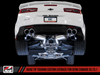 AWE Tuning Touring Resonated Exhaust w/ Chrome Tips for 16-20 Camaro SS Coupe