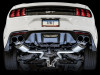 AWE Tuning Touring Exhaust w/ Quad Chrome Tips for 18+ Mustang GT Fastback