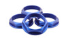 fifteen52 Super Touring (Chicane/Podium) Hex Nut Set of Four - Anodized Blue