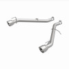 MagnaFlow Race Axle Back w/ Dual Polished Tips for 2016 Chevy Camaro 3.6L V6