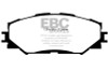 EBC Yellowstuff Front Brake Pads for 10-12 Lexus HS250h 2.4 Hybrid