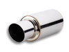 Vibrant TPV Universal Mufflers, 4" Round Angle Cut Tip (3" inlet - 17" long)