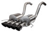 Corsa 2.75" Axleback Exhaust w/ Black Tips for 15-19 Corvette C7 w/ NPP