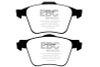 EBC Yellowstuff Front Brake Pads for 11+ Volvo S60 2.5 Turbo T5315mm