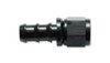 Vibrant -12AN Push-On Straight Hose End Fitting - Aluminum
