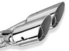 Borla 2.5" Inlet - 3" Dual Round Angle-Cut Intercooled Outlet Tip - 20213