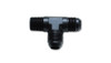 Vibrant -6AN x 1/4in NPT Flare to Pipe On Run Tee Adapter Fitting - Aluminum