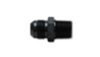 Vibrant -8AN to 1/2in NPT Straight Adapter Fitting - Aluminum