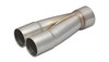 Vibrant  2-1 Merge Collector, 1.75" Inlet I.D. x 2" Outlet O.D., 8.00" Length