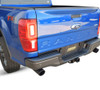 Gibson Black Elite Dual Split Exhaust for 2019 Ford Ranger Lariat 2.3L - 69550B