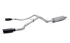 Gibson Black Elite Dual Split Exhaust for 2019 Ford Ranger Lariat 2.3L - 69550B