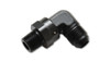 Vibrant -8AN to 1/2in NPT Male Swivel 90 Degree Adapter Fitting