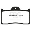 EBC Racing Wilwood Dynalite Billet Caliper RP-1 Race Brake Pads