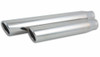 Vibrant  3.5" Round Exhaust Tip (Single Wall, Angle Cut) - 2.5" inlet, 18" long