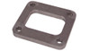 Vibrant T04 Turbo Inlet Flange (Rectangular Inlet) Mild Steel 1/2in Thick
