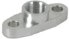 Vibrant  Aluminum Oil Flange for GT32-GT55R (Tapped - 1/2" NPT)