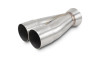 Vibrant  2-1 Merge Collector, 2.25" Inlet I.D. x 3" Outlet O.D., 8.75" Length