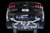 AWE Touring Cat-back Exhaust Dual Silver Tips for 15-17 S550 Mustang GT