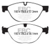 EBC Redstuff Front Brake Pads for 13+ Jaguar F-Type 3.0 Supercharged Perf Pkg