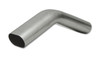 Vibrant  45 Degree (vertical) Oval Mandrel Bend Pipe, 3"