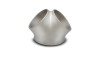 Vibrant  Cast 2-in-1 Y Collector; 3" Inlet; 2.5" x 2.5" Outlet