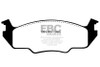 EBC Greenstuff Front Brake Pads for 80-84 Volkswagen Golf 1.6