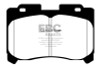 EBC Yellowstuff Front Brake Pads for 93-98 Toyota Supra 3.0 Twin Turbo