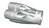 Vibrant  4-1 Merge Collector, 1.875" Inlet I.D.; Merge - 3"; Outlet O.D. - 3.5"