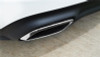 Corsa 2.5" Dual Rear Sport Exhaust for 15-16 Charger R/T / 300 C 5.7L
