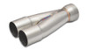 Vibrant  2-1 Merge Collector, 1.875" Inlet I.D. x 2.25" Outlet O.D., 8.5" Length