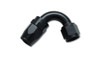 Vibrant -4AN 120 Degree Elbow Hose End Fitting