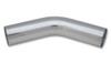 Vibrant  45 Degree Aluminum Bend, 3" O.D. - Polished