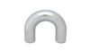 Vibrant 2in O.D. Universal Aluminum Tubing (180 degree Bend) - Polished
