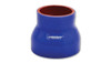Vibrant  Reducer Coupler, 3.00" I.D. x 3.50" I.D. x 3.00" long - Blue