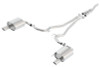 Borla S Type Cat Back 15-17 Ford Mustang 2.3L EcoBoost MT/AT 2.25in pipe 4in tip