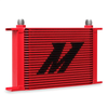 Mishimoto Universal 25 Row Oil Cooler - Red