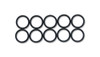 Vibrant -16AN Rubber O-Rings - Pack of 10