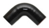 Vibrant  90 Degree Elbow, 2.00" I.D. x 4.00" Leg Length - Black
