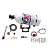 Nitrous Express 4 Valve Nitrous Plate Kit w/10lb Bottle for 11-15 Mustang GT