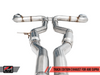 AWE Track Exhaust w/ 5" Black Tips for 2020 GR Supra