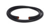 Vibrant 7/8in (22mm) I.D. x 2 ft. Silicon Heater Hose reinforced - Black